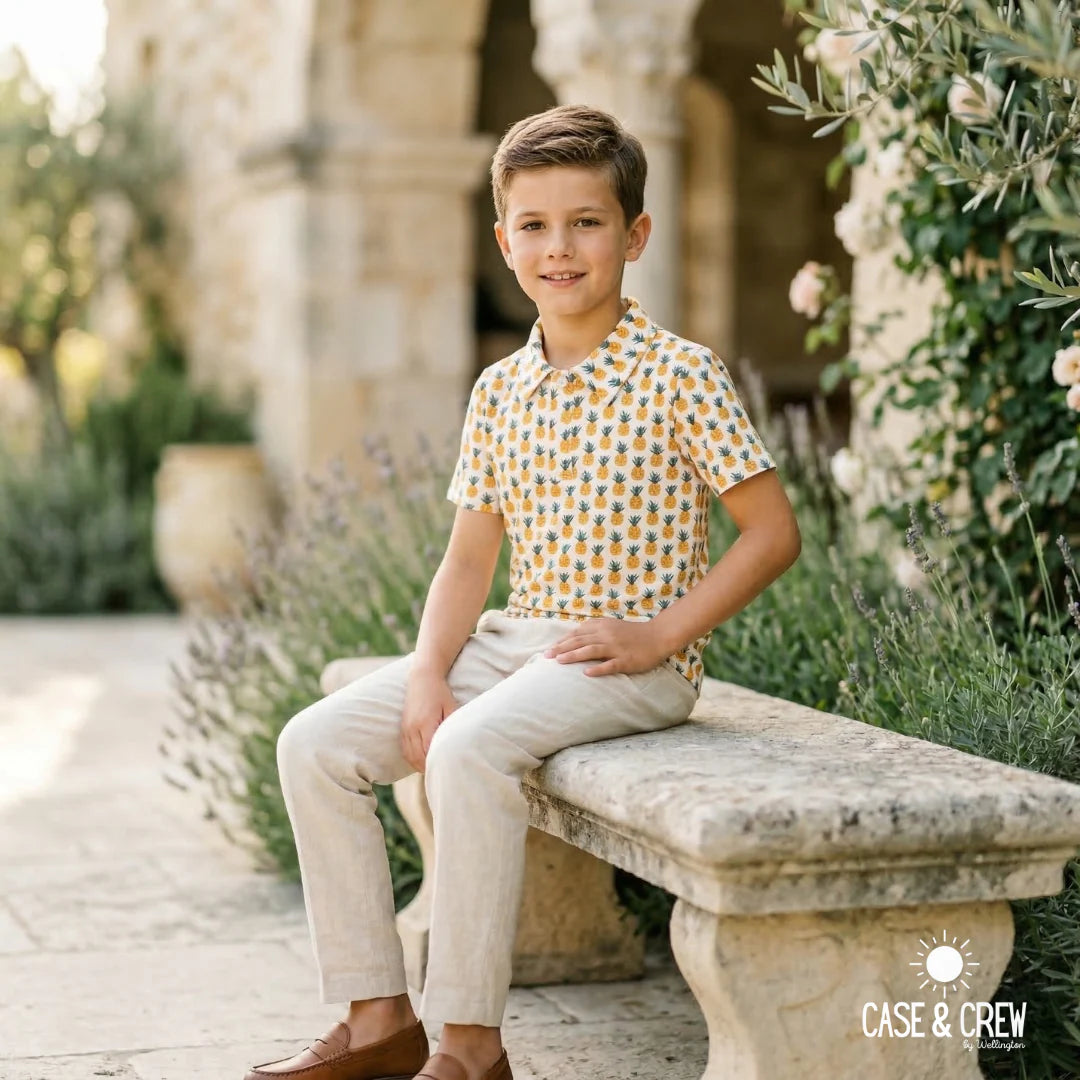 Pineapple Polo by Case & Crew