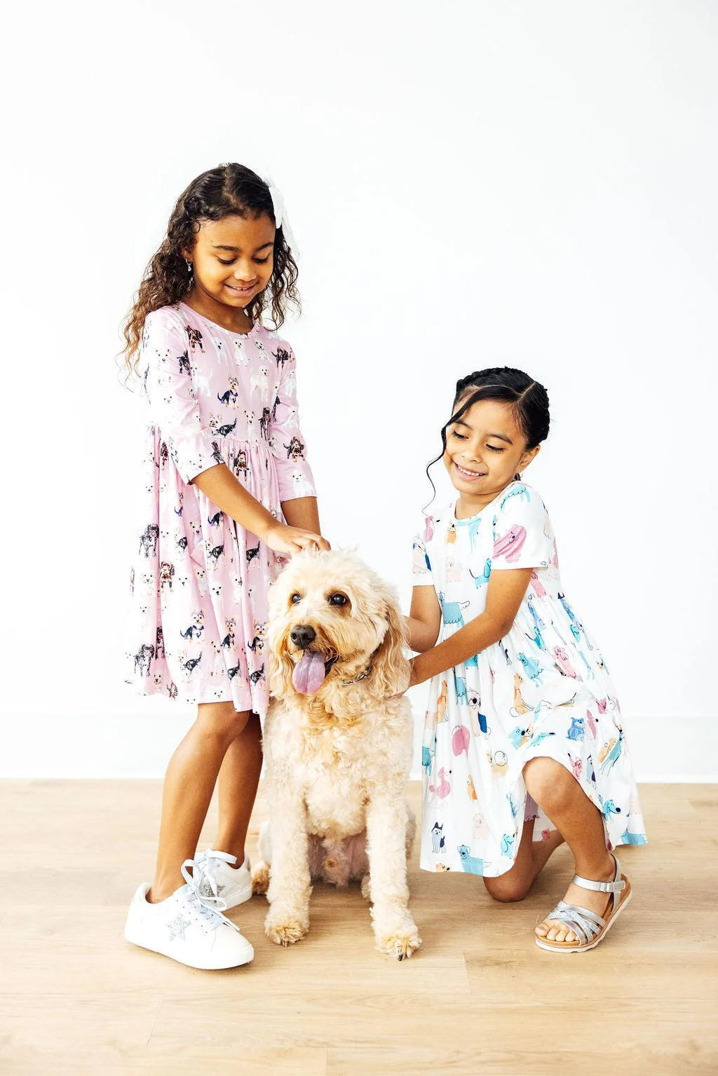 Puppy Pals Pocket Twirl Dress by Mila & Rose