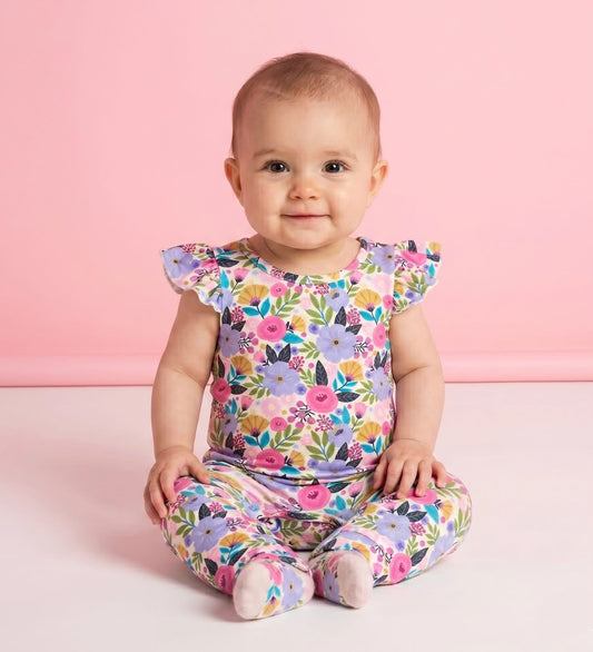 Garden Party Infant Romper by Pete + Lucy