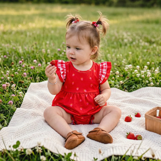 Red Berries Infant Onesie by TwoCan