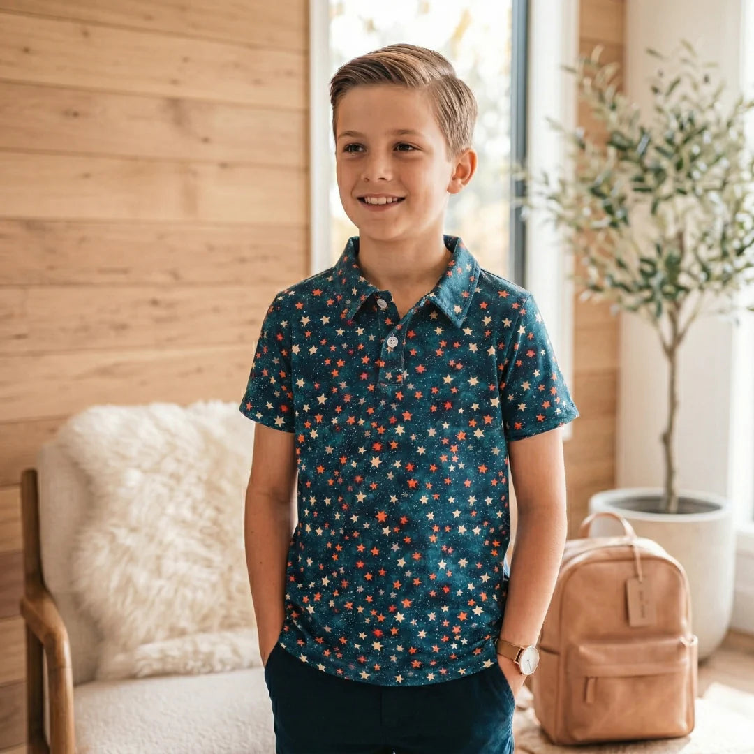 Vintage Stars Polo by Case & Crew