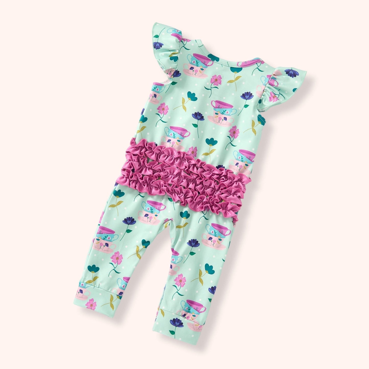 Tea Party Infant Romper by Pete + Lucy