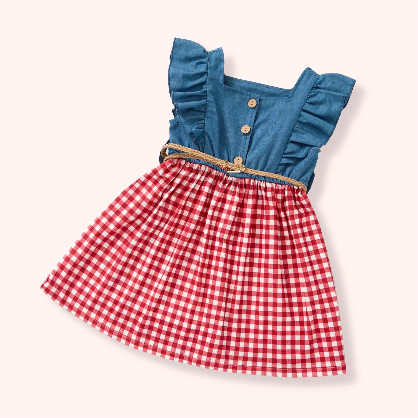 Gingham Picnic Dress by Pete + Lucy