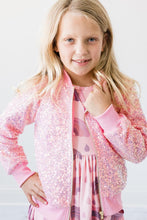 Load image into Gallery viewer, Bubblegum Sequin Jacket by Mila &amp; Rose
