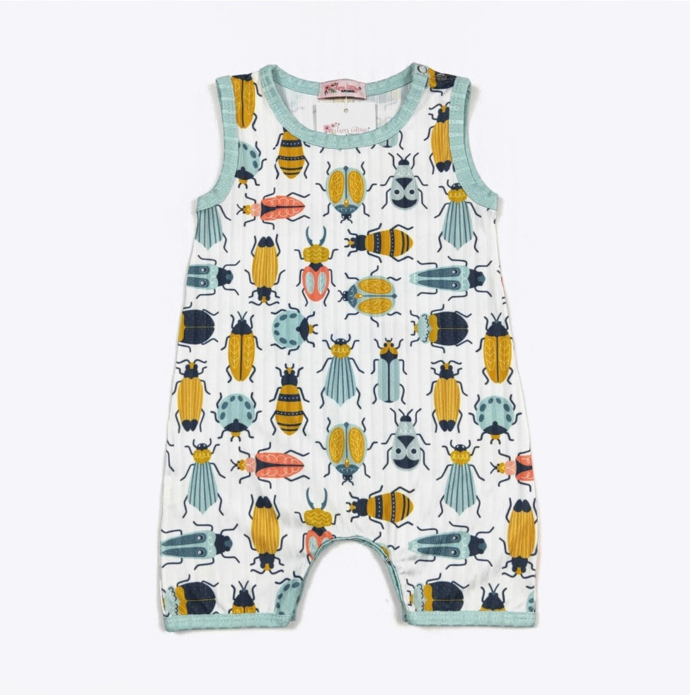 Insects Infant Romper by Clover Cottage