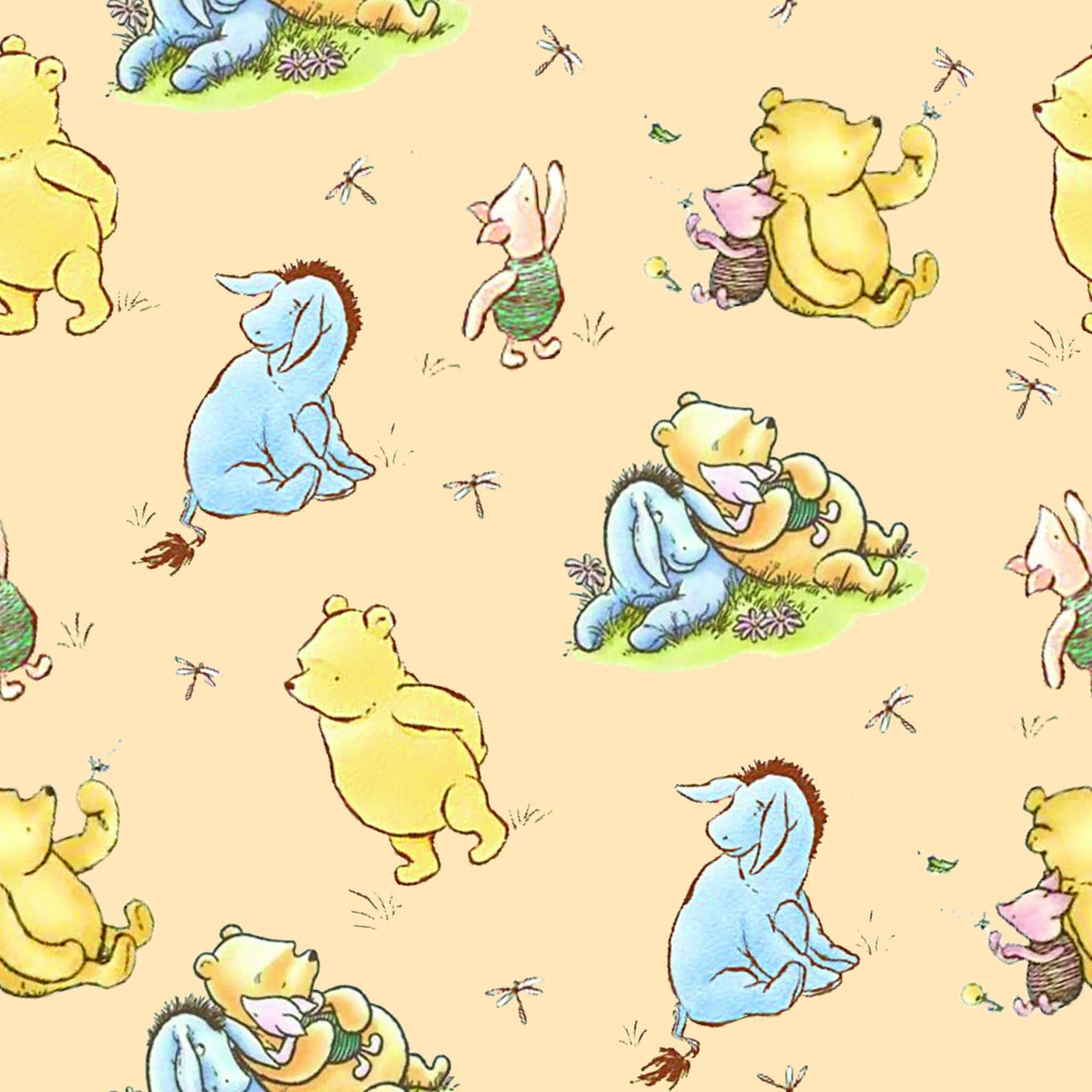 (Preorder) Silly Old Bear Minky Blanket by Pete + Lucy