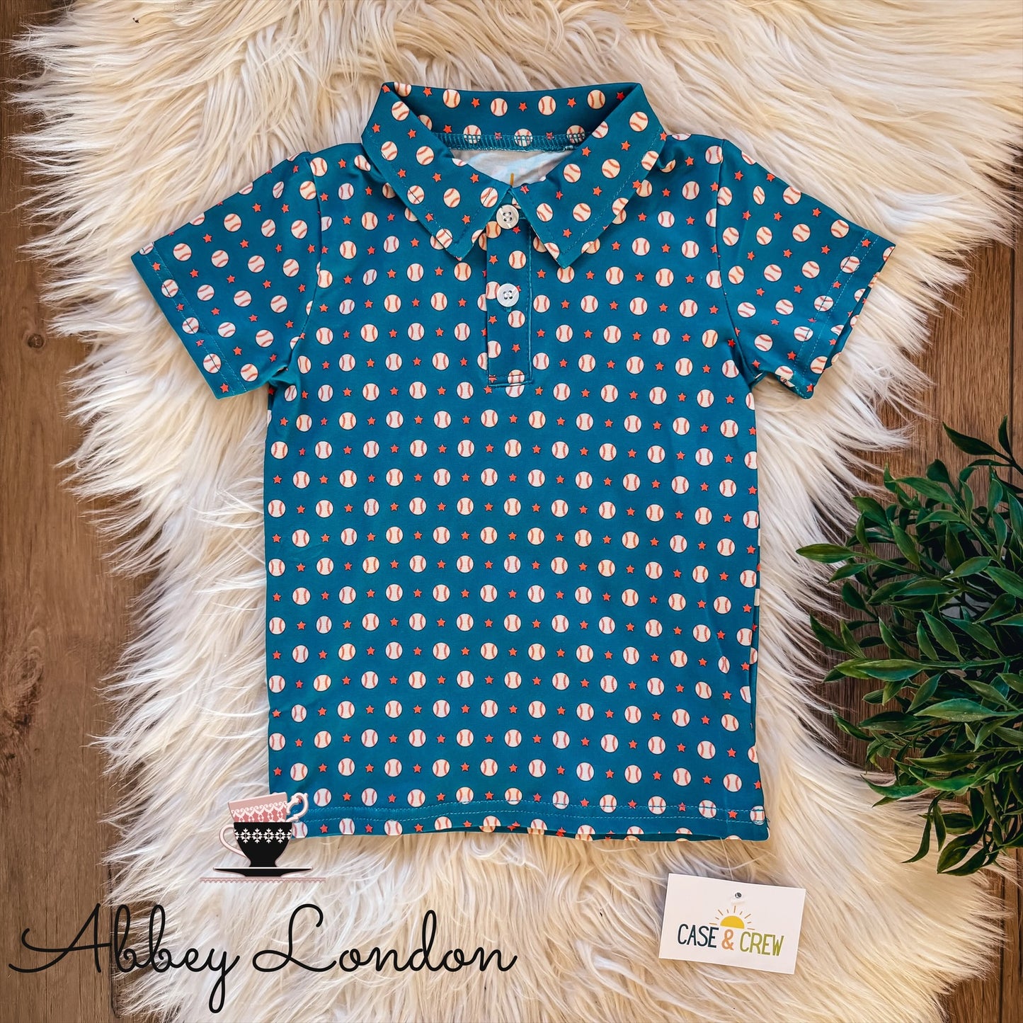 Baseball Star Polo by Case & Crew