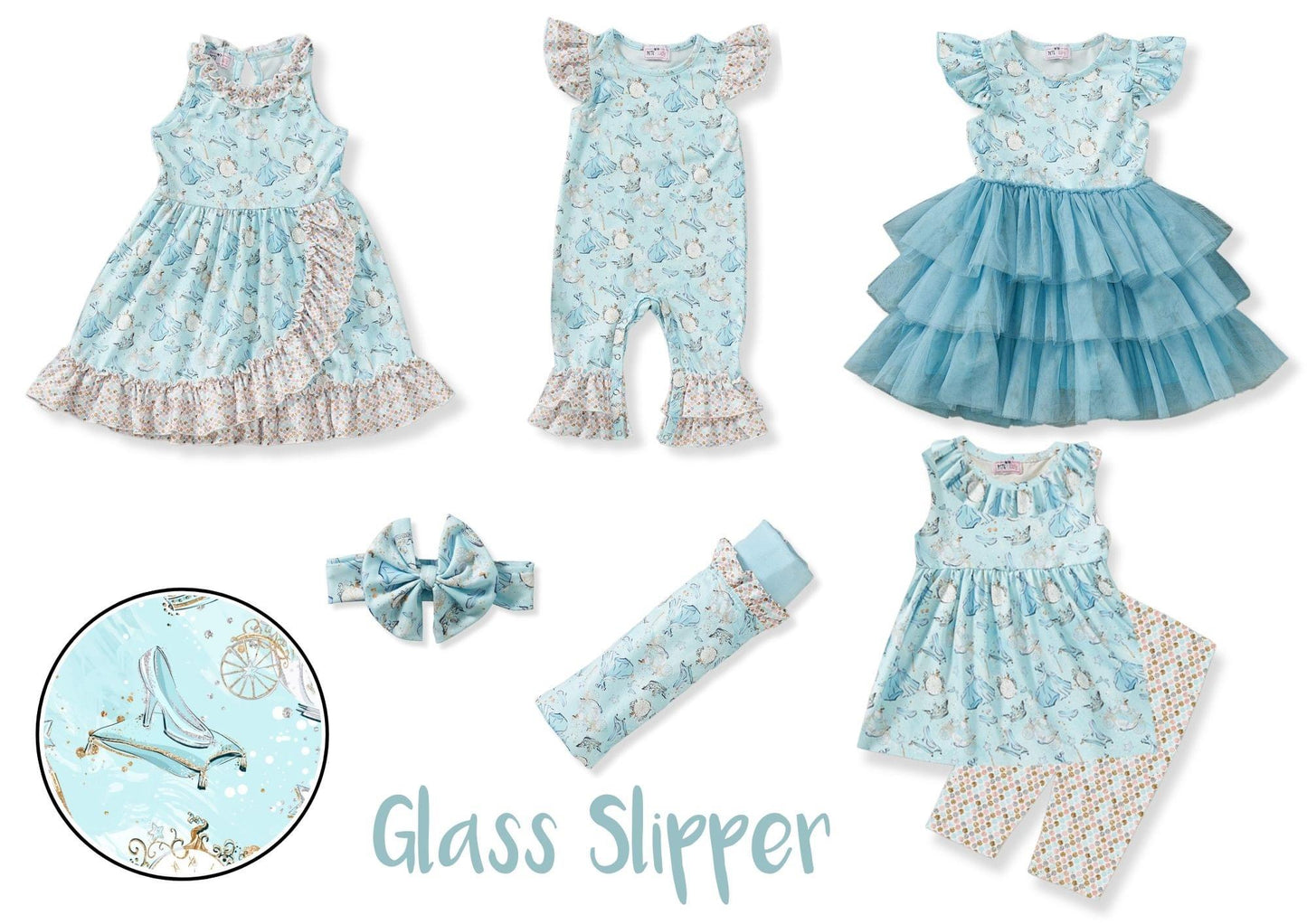 (Preorder) Glass Slipper Tulle by Pete + Lucy