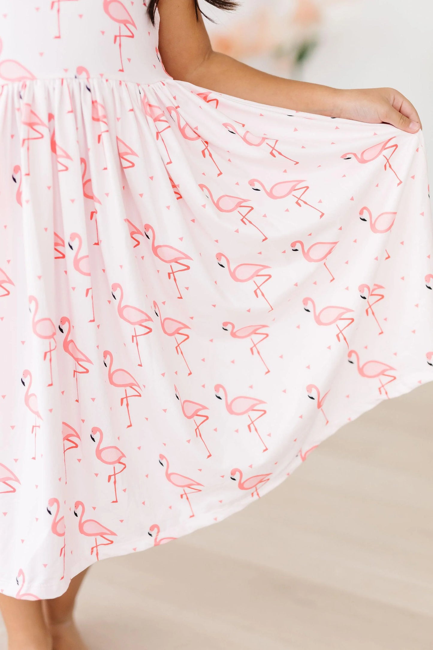 Pink Paradise Tank Twirl Dress by Mila & Rose