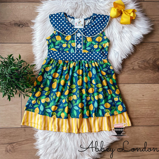 Lemons Dress by TwoCan