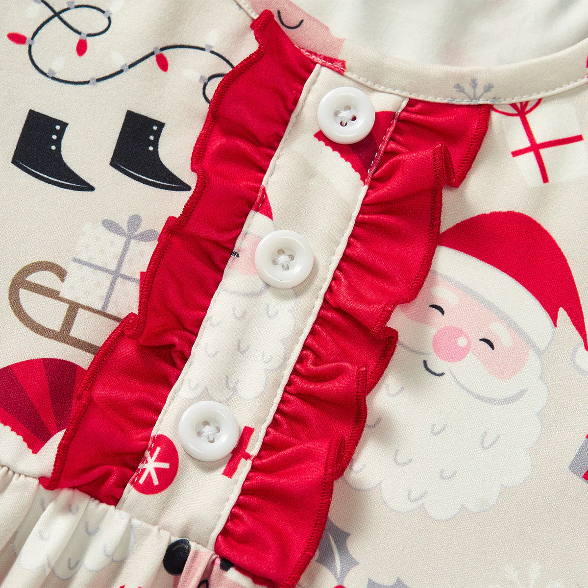 (Preorder) Santa’s Sleigh Pant Set by Pete + Lucy