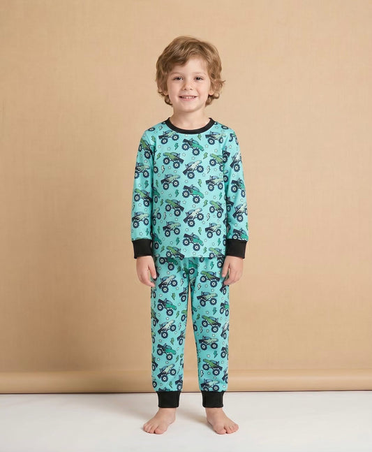 (Preorder) Big Wheels Loungewear Set by Pete + Lucy