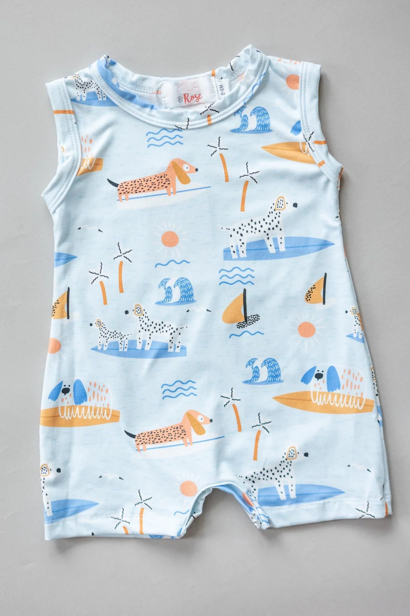 Surf’s Pup Shorty One Piece by Mila & Rose