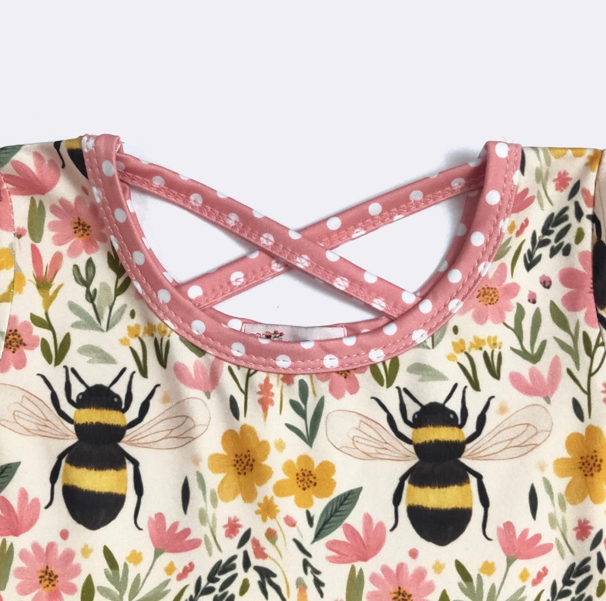 Bee Blooms Dress by Clover Cottage