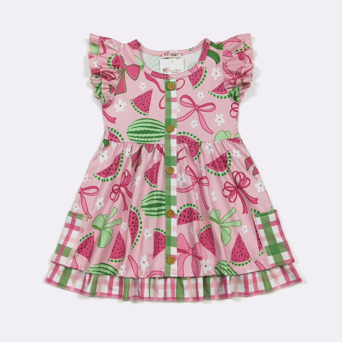 Watermelon Sugar Dress by Clover Cottage