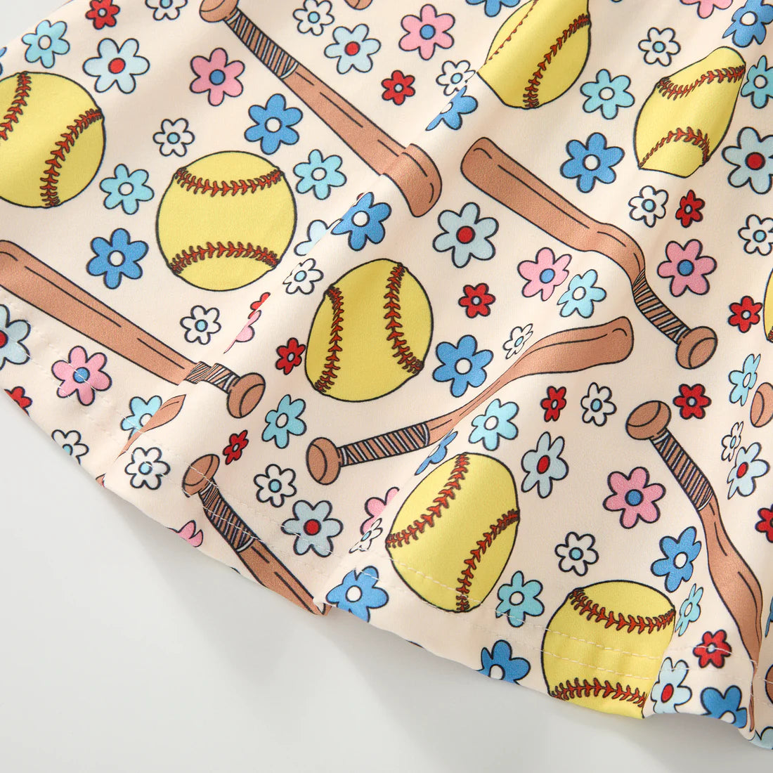 Softball Stitches Dress by Pete + Lucy