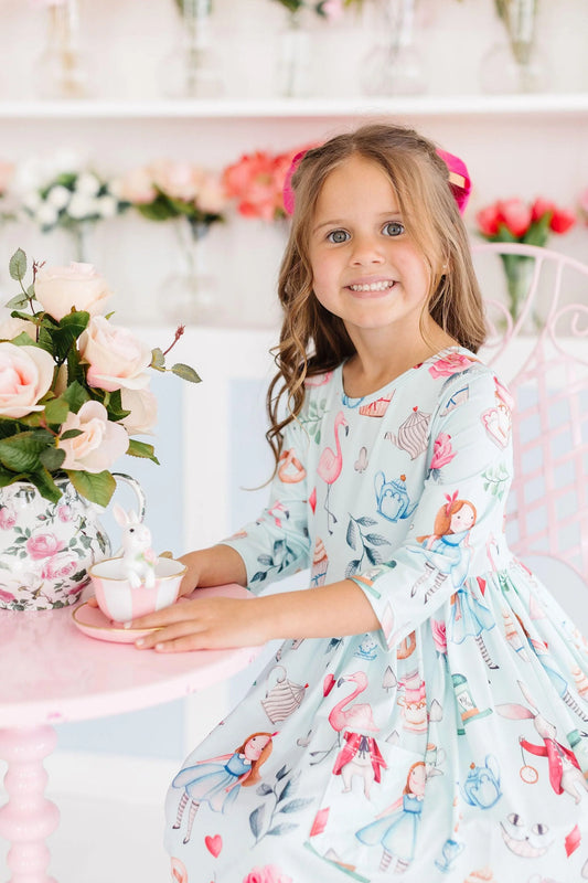Wonderland Twirl Dress by Mila & Rose