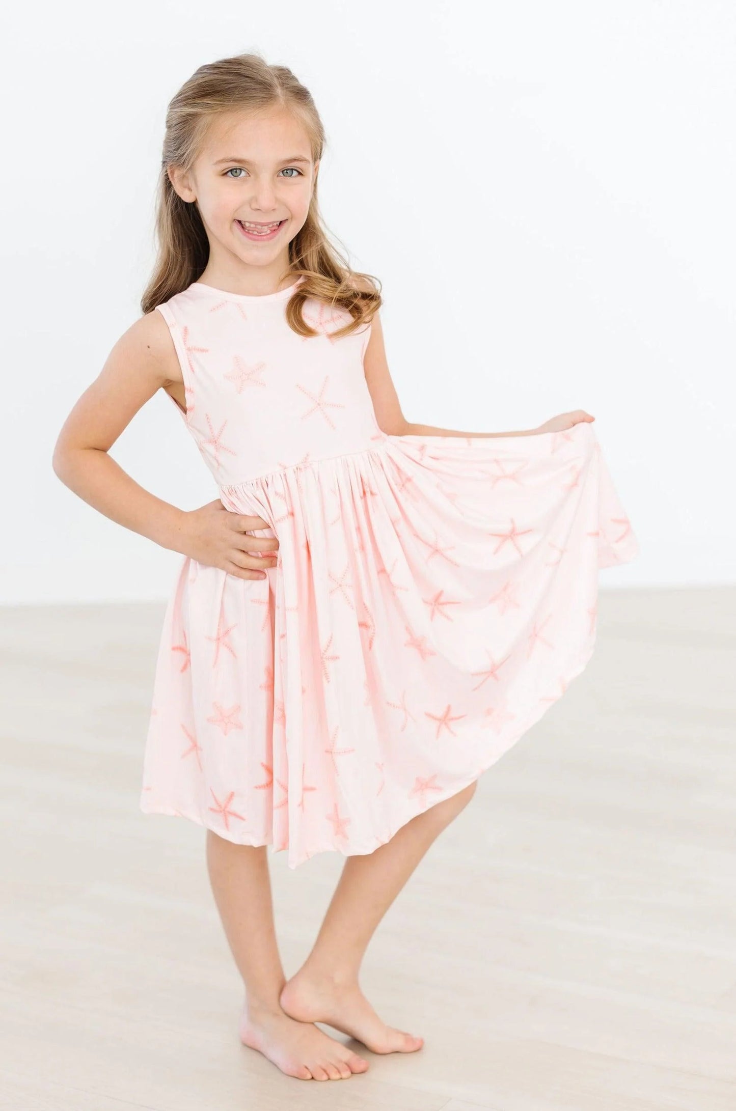 Starfish Tank Twirl Dress by Mila & Rose