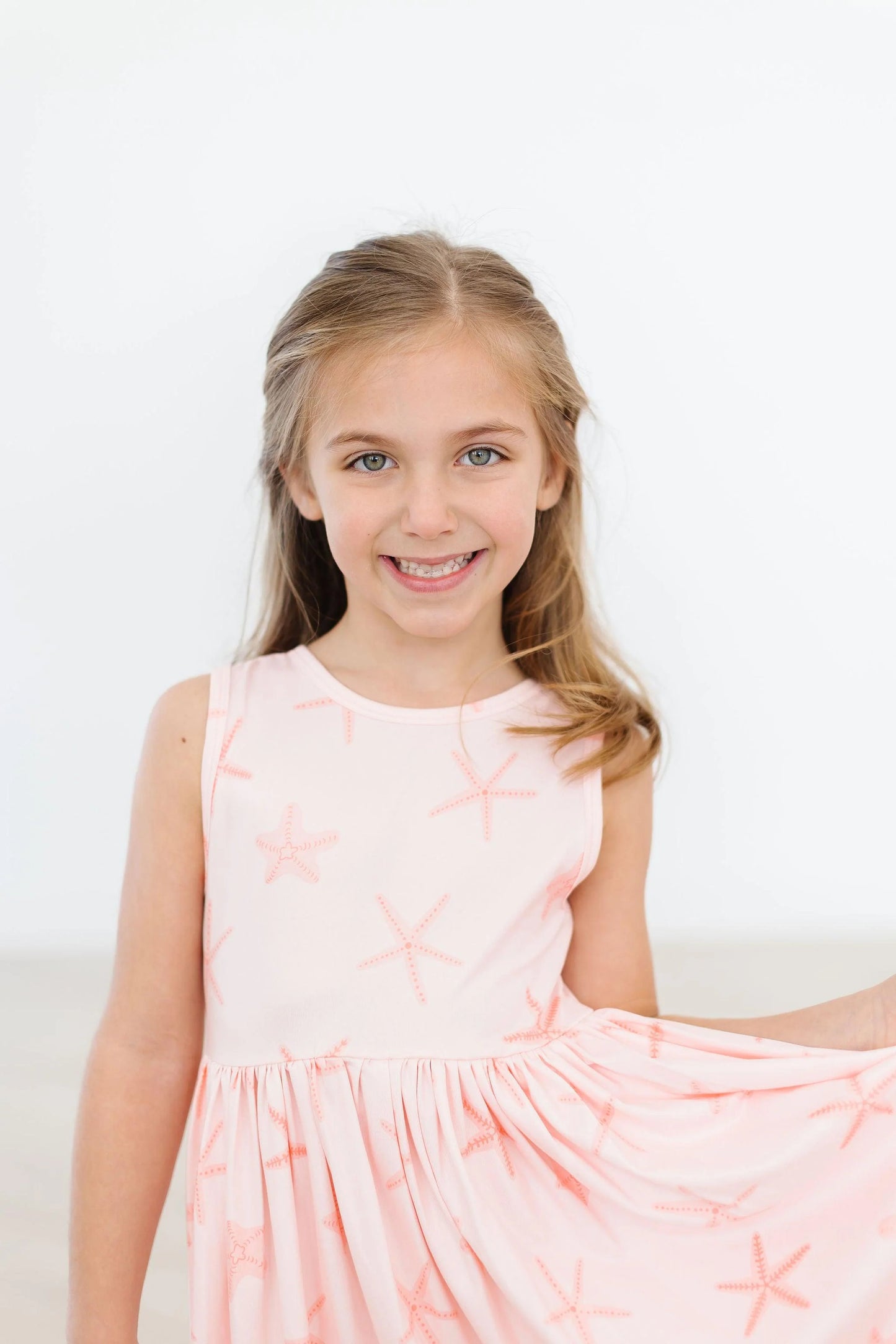 Starfish Tank Twirl Dress by Mila & Rose