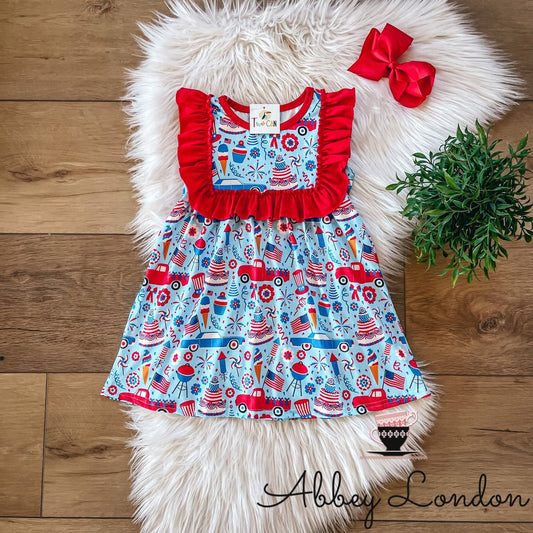 All Things Patriotic Dress by TwoCan