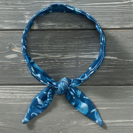 (Preorder) Under the Sea Tie Headband by Pete + Lucy