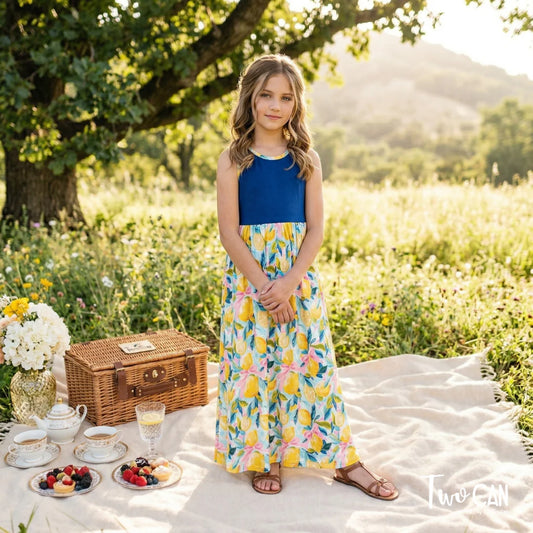 Lemon Grove Maxi Dress by TwoCan