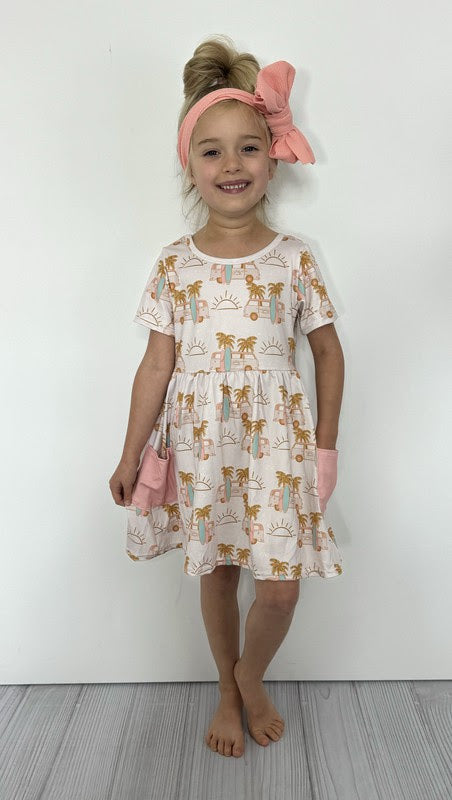 Surf’s Up Dress by Clover Cottage