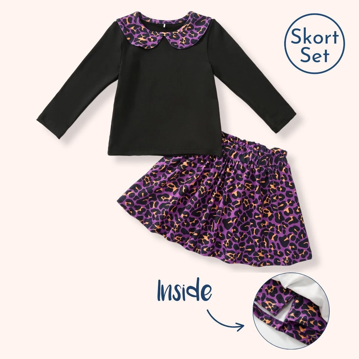 (Preorder) Wickedly Wild Skirt Set by Pete + Lucy