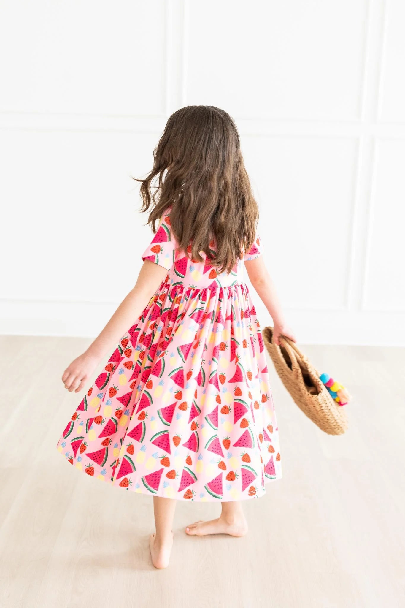 Watermelon Wonder Pocket Twirl Dress by Mila & Rose