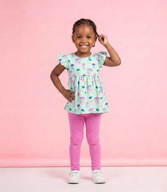 Tea Party Pant Set by Pete + Lucy