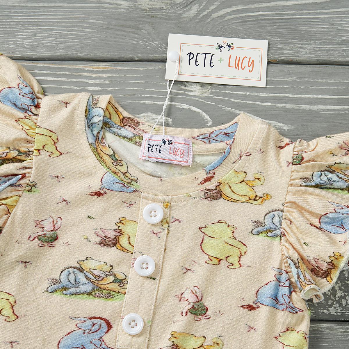 (Preorder) Silly Old Bear Girl’s Infant Romper by Pete + Lucy