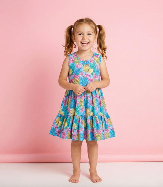 Preppy Pineapple Dress by Pete + Lucy