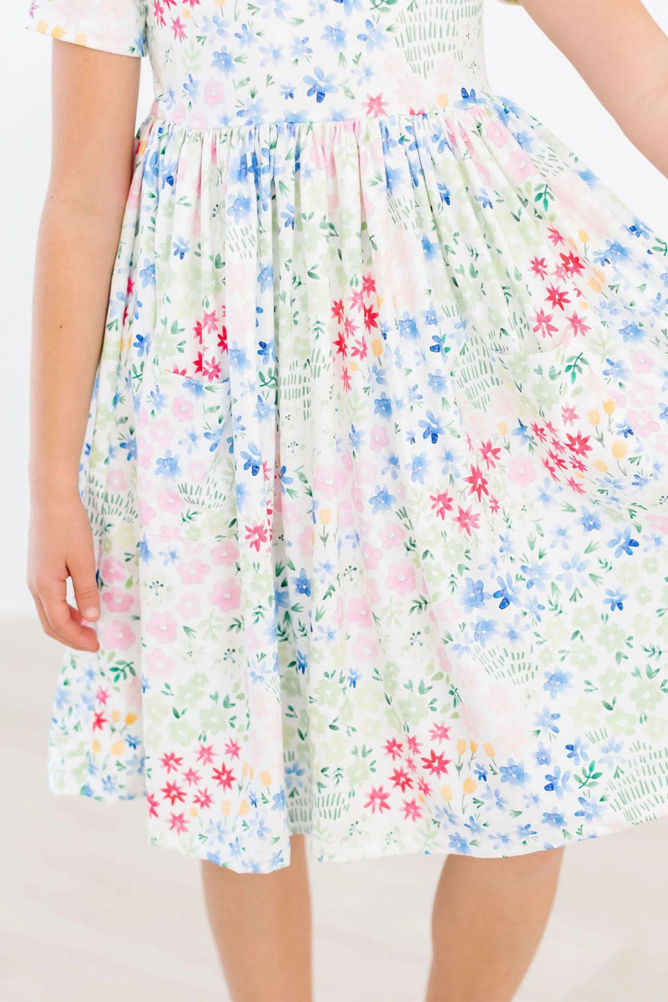 Sunshine Meadows Pocket Twirl Dress by Mila & Rose