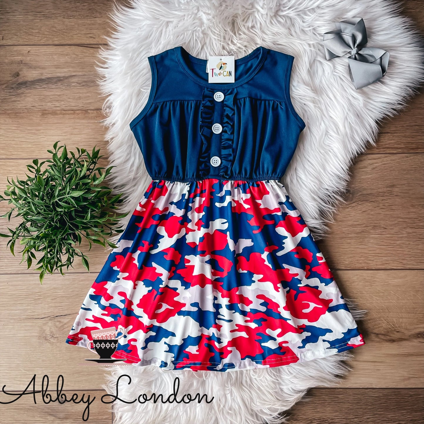 Americana Camo Dress by TwoCan