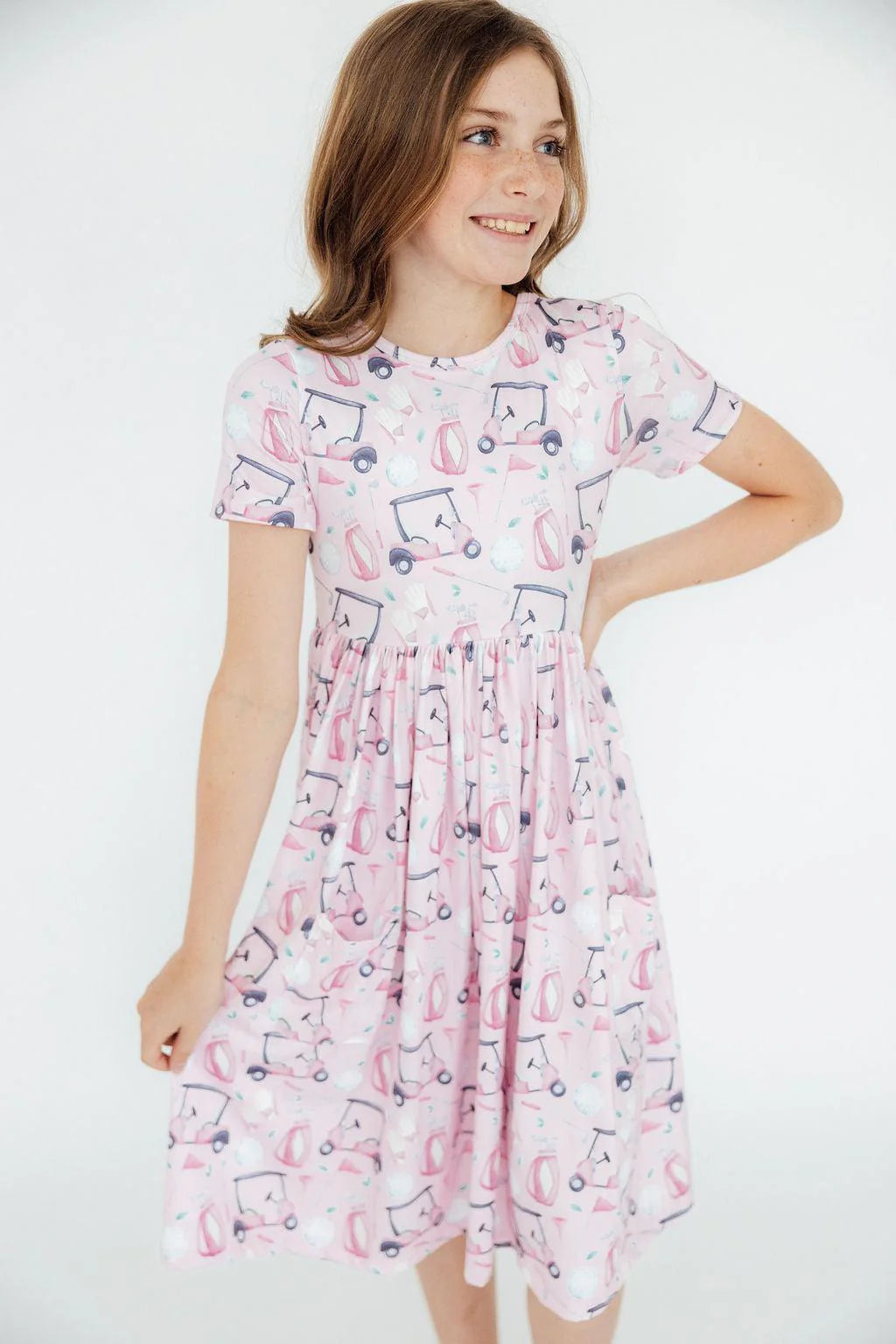 Tee Time Pocket Twirl Dress by Mila & Rose