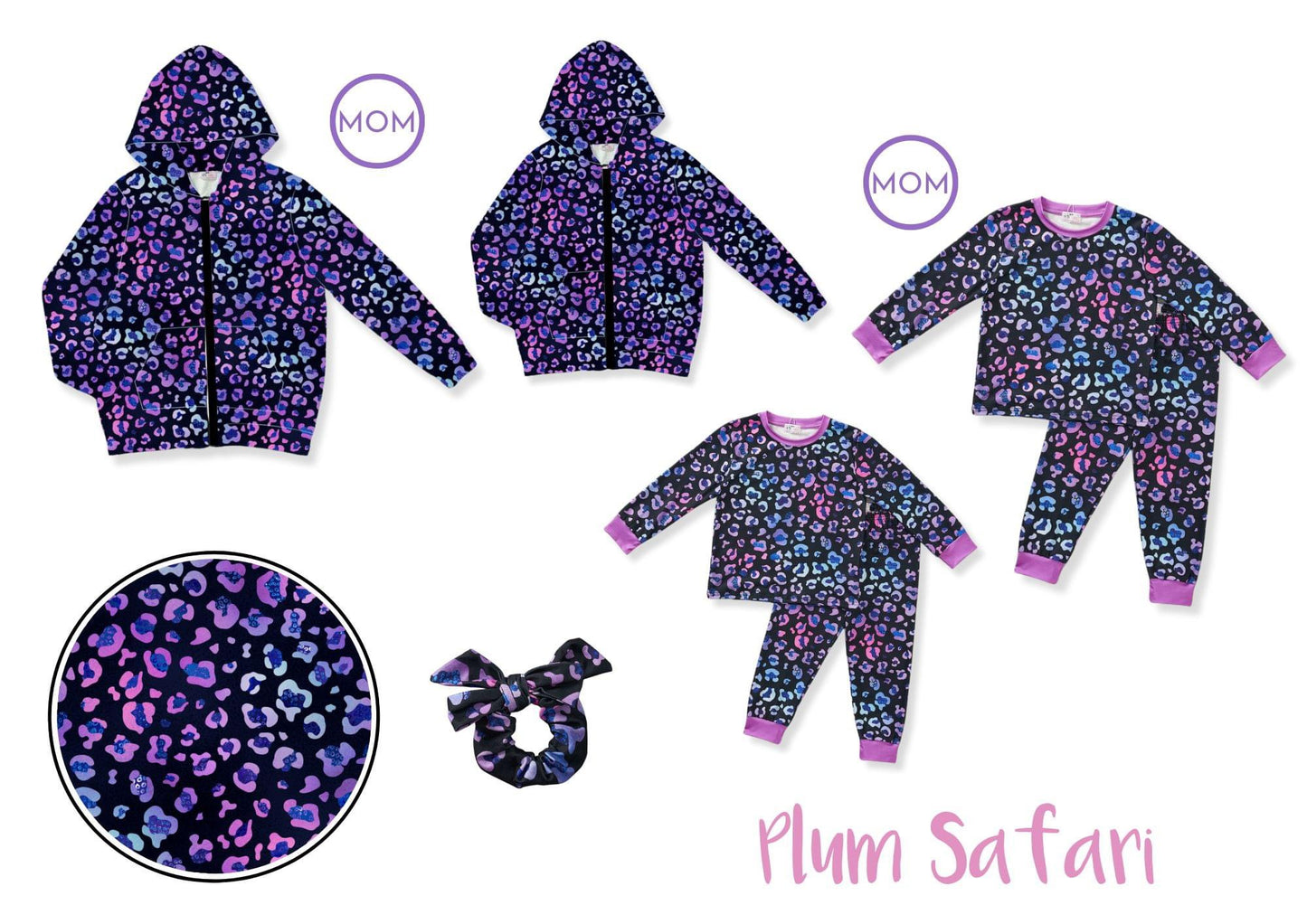 Plum Safari Ladies’ Loungewear Set