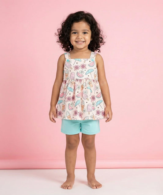 Sweet and Sunny Shorts Set by Pete + Lucy