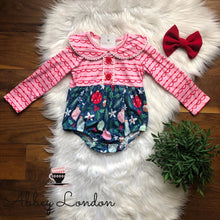 Load image into Gallery viewer, A Pink Christmas Infant Onesie by Wellie Kate
