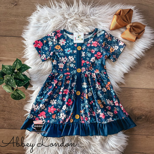 Dainty Flowers Dress by TwoCan