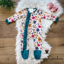 Load image into Gallery viewer, Wildflowers Infant Romper by Wellie Kate
