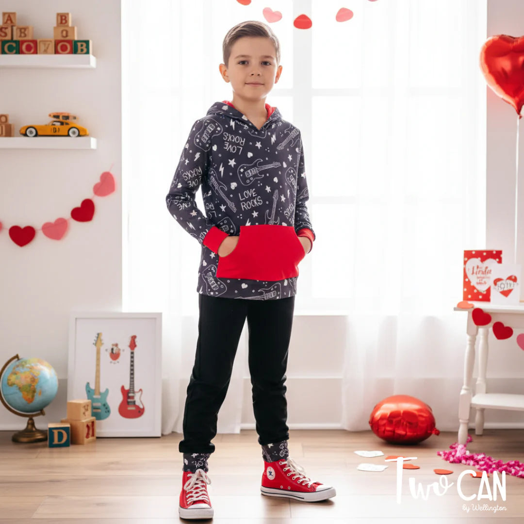 Love Rocks Jogger Set by TwoCan