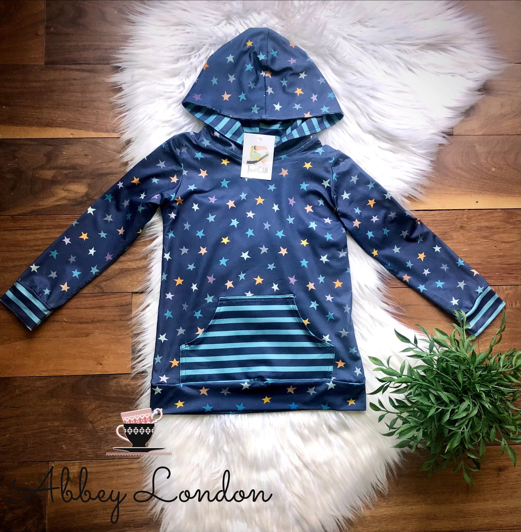 Midnight Stars Hoodie by TwoCan