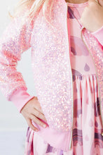 Load image into Gallery viewer, Bubblegum Sequin Jacket by Mila &amp; Rose
