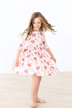Load image into Gallery viewer, Art Class 3/4 Sleeve Pocket Twirl Dress by Mila &amp; Rose
