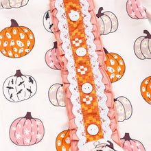 Load image into Gallery viewer, Pumpkin Spice &amp; Everything Nice Infant Romper by Okie &amp; Lou
