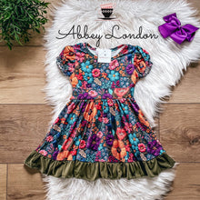 Load image into Gallery viewer, Embroidered Floral Dress by Wellie Kate
