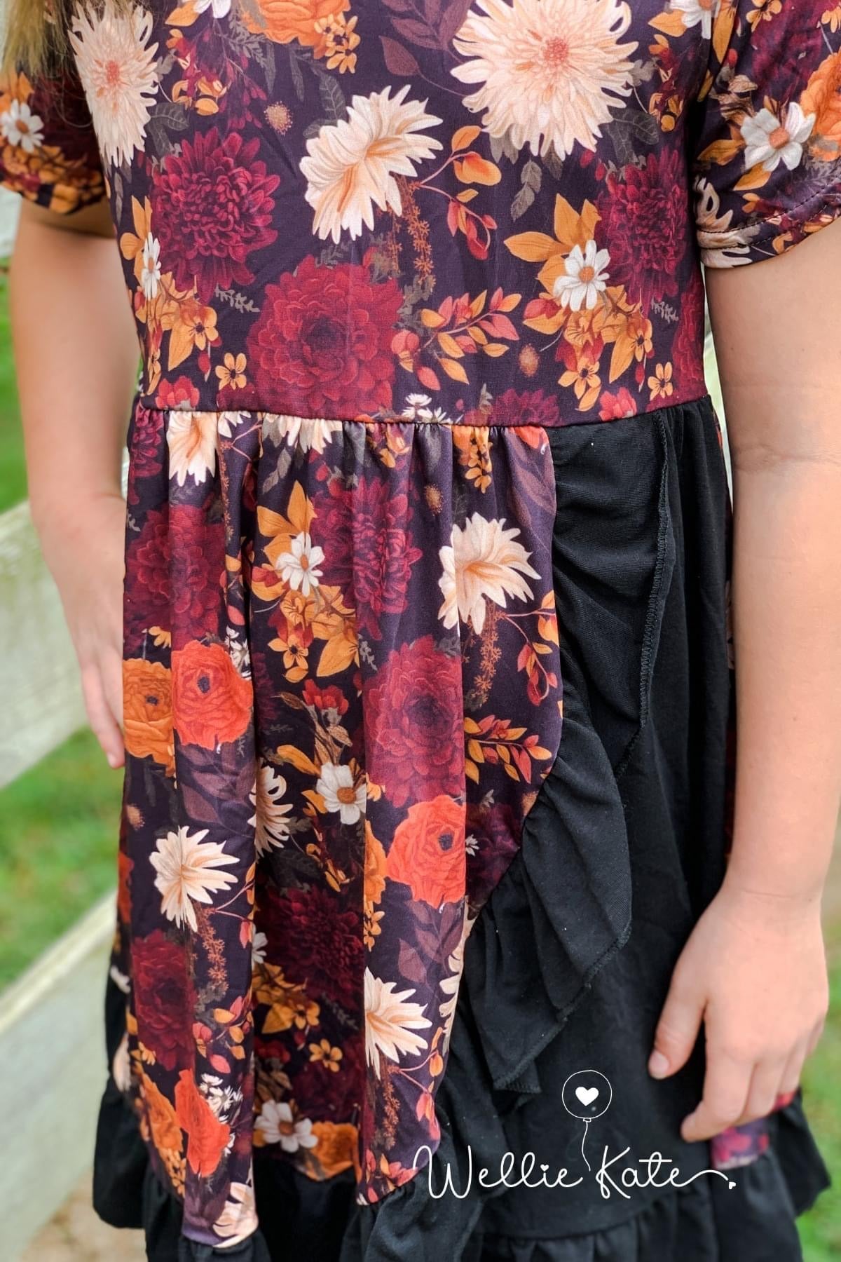 Garden Floral Dress by Wellie Kate