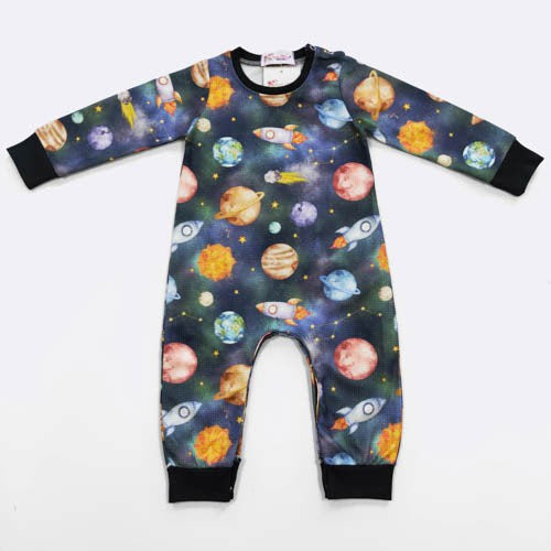 Rocket Baby Infant Romper by Clover Cottage