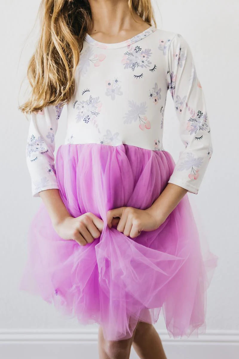 Lilac Unicorn Dream Tulle Dress by Mila & Rose
