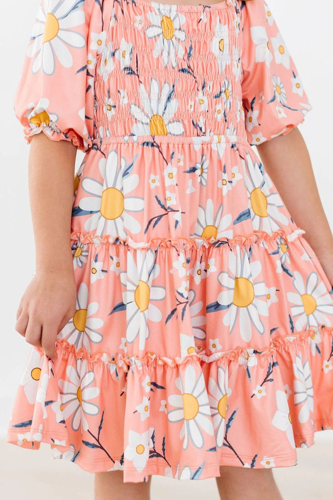 Daisy Darling Smocked Ruffle Dress by Mila & Rose